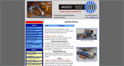 Desktop Screenshot of jadec.co.za